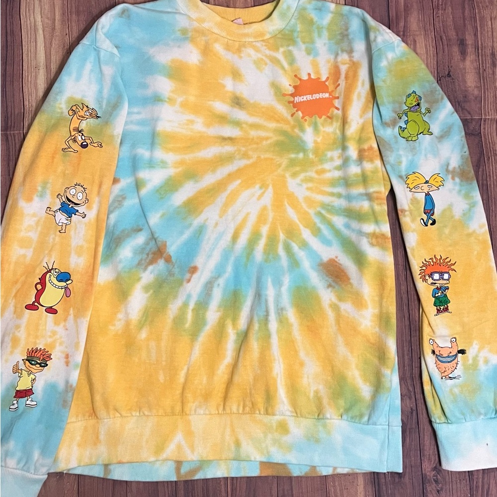 Nickelodeon Adult Tie-Dye Sweatshirt